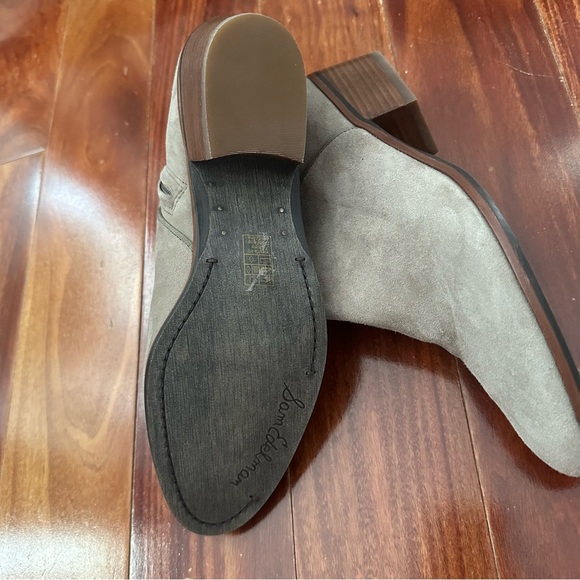 Sam Edelman 'Petty' Taupe Grey Suede Ankle Boots Booties Size 10 - Picture 9 of 16